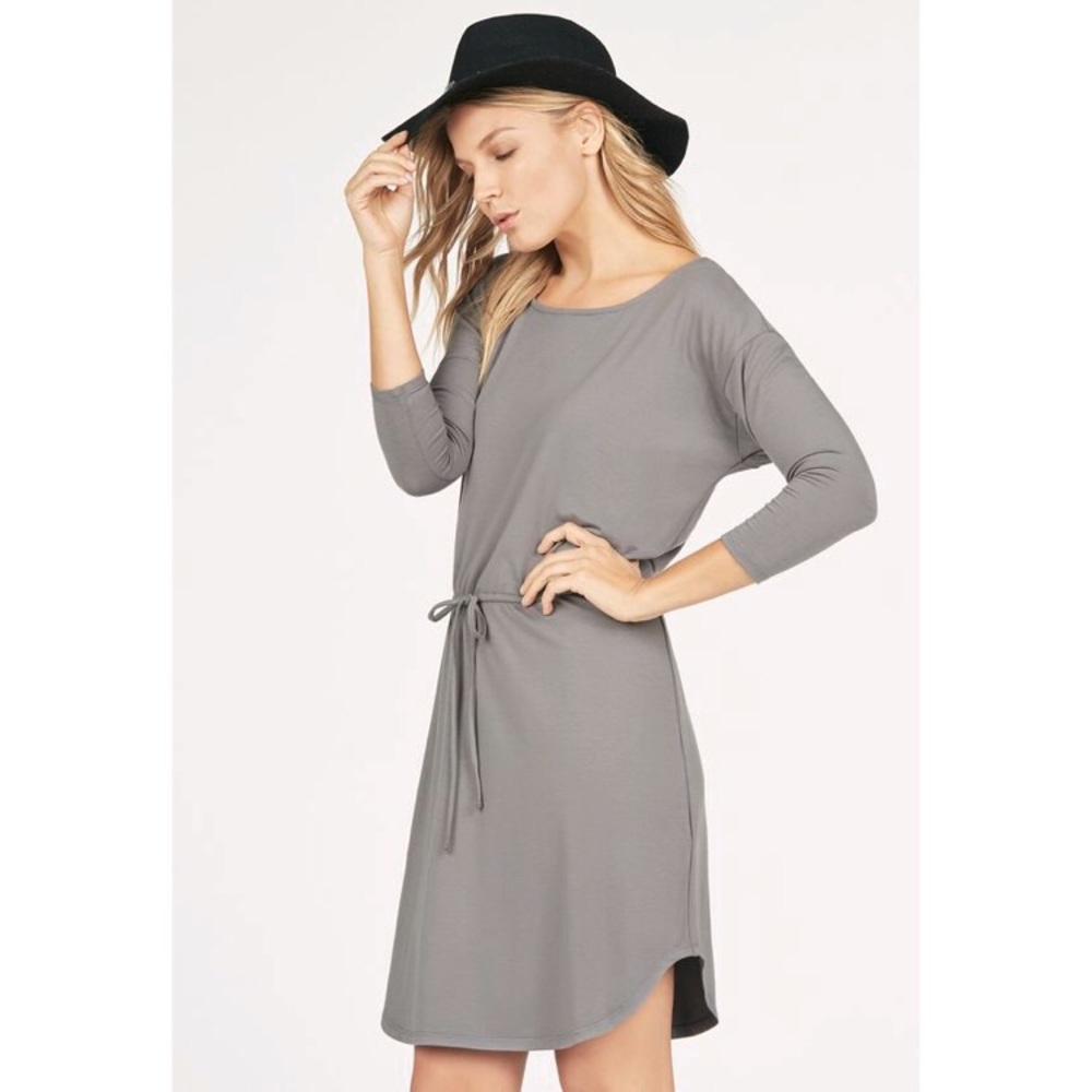 ⬇️ NWT Dolman Drawstring Dress - Picture 3 of 5